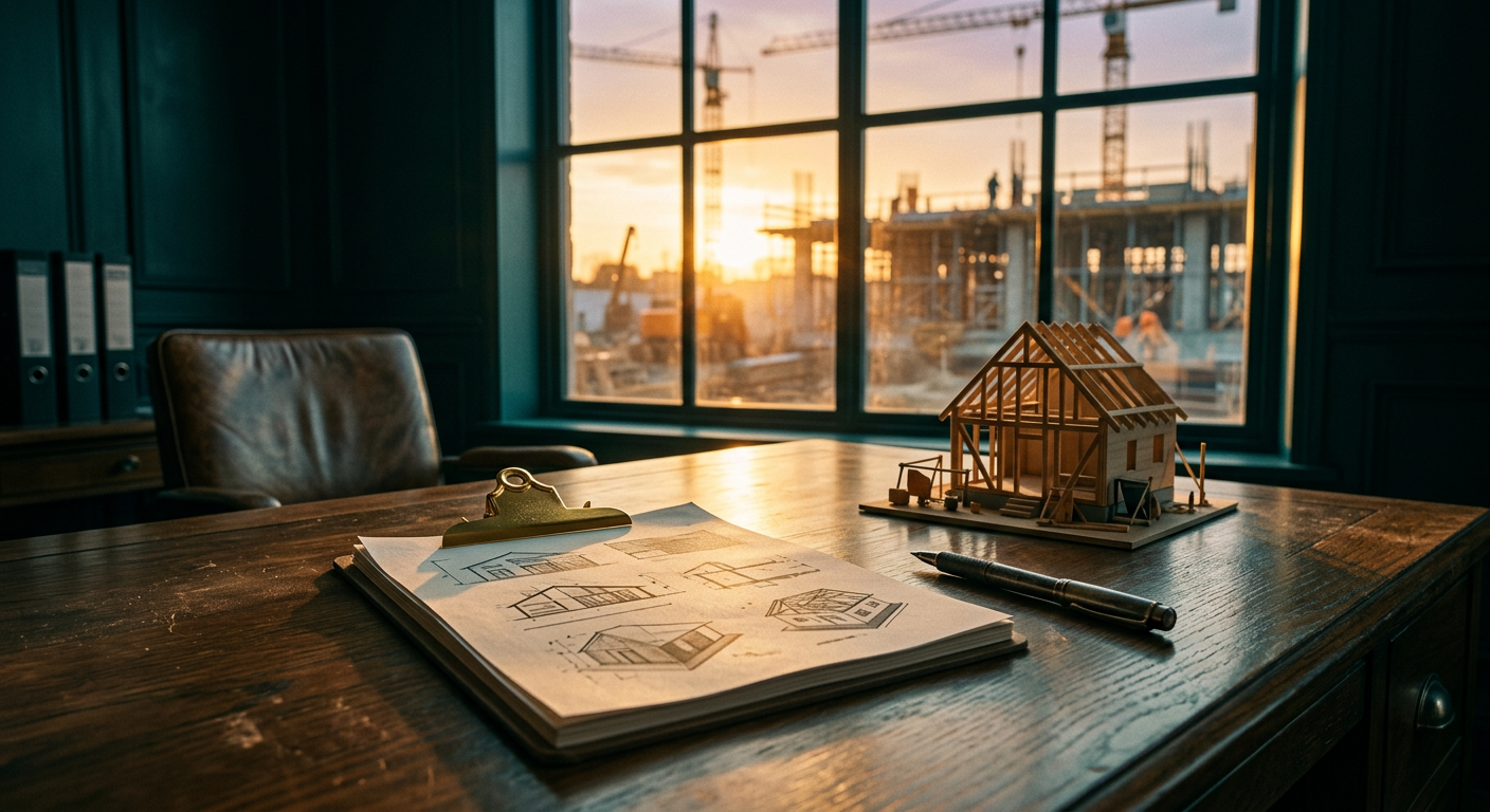 AI-generated construction proposal with branded formatting