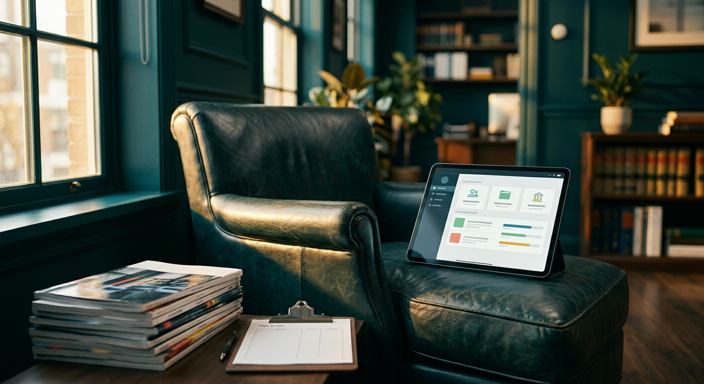 AI-powered client portal for law firm case management