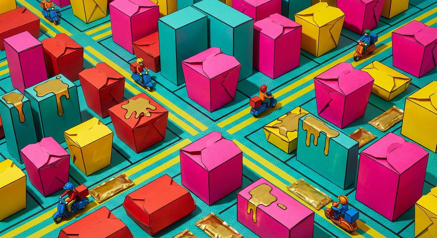 Multi-platform delivery dashboard syncing orders across DoorDash, Uber Eats, and direct ordering